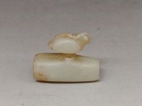玉鸟挂件