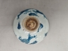 青花开片龙纹笔洗