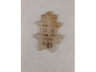 白玉寿字佩