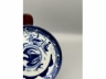 青花山水楼阁纹盘