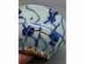 青花缠枝凤纹斗笠碗