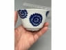 青花团菊纹茶盏