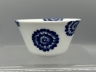 青花团菊纹茶盏