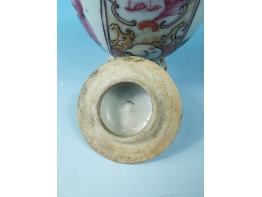 满大人洋彩茶入