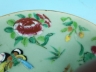豆青釉粉彩蝶恋花盘