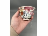 粉彩莲花博古纹铃铛杯