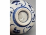 青花灵芝纹茶盏