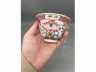 粉彩莲花博古纹铃铛杯