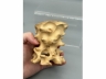 黄杨木整雕树根型花几